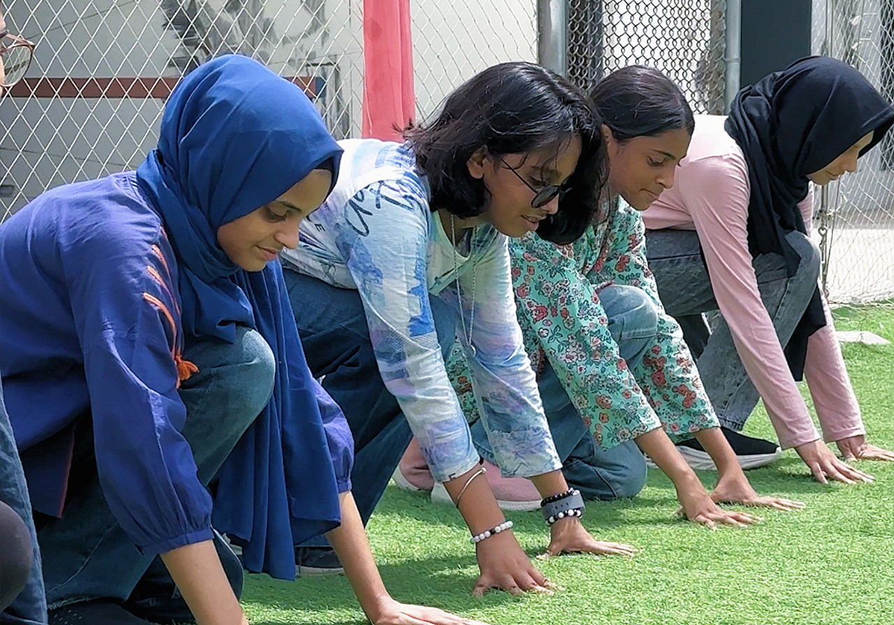 Racing Competition At Ascend School